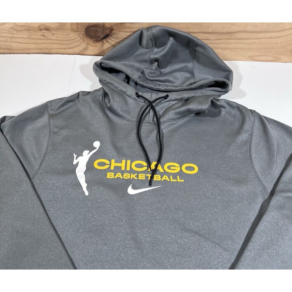 Chicago Sky Nike Dri Fit Pullover Hoodie Sweatshirt Men's Small Tall WNBA - Picture 3 of 9